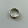 925 Sterling Silver Spinner Men'S Ring Size 12