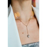 10K Yellow Gold Diamonds Heart Necklace