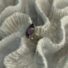 Kabana 925 Sterling Silver Amethyst Ring Size 5