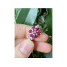 925 Sterling Silver Pink Spinel 