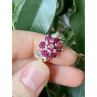 925 Sterling Silver Pink Spinel 