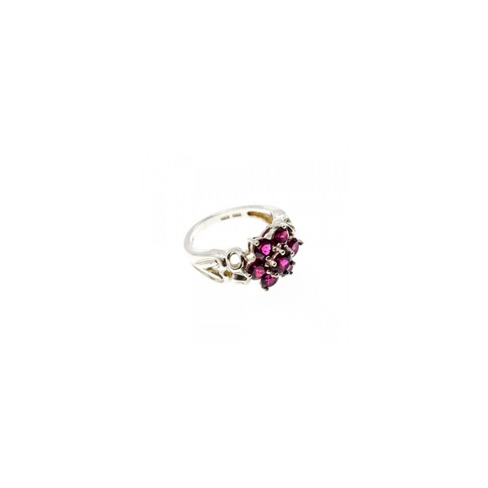 925 Sterling Silver Pink Spinel 