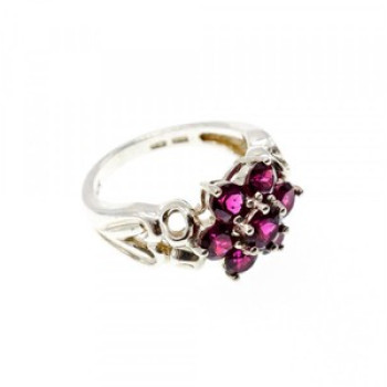 925 Sterling Silver Pink Spinel 