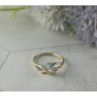 Vintage 925 Sterling Silver Blue Spinel Ring Size 8
