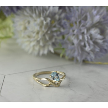 Vintage 925 Sterling Silver Blue Spinel Ring Size 8