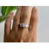 925 Sterling Silver Mother Of Pearl Ring Size 9