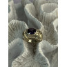 925 Sterling Silver Amethyst Ring Size 7