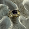 925 Sterling Silver Amethyst Ring Size 7