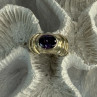 925 Sterling Silver Amethyst Ring Size 7