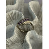 Elegant 925 Sterling Silver Amethyst Ring Size 9.5