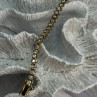 925 Sterling Silver Gold Plated CZ Bracelet Length 7 Inch