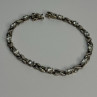 Beautiful 925 Sterling Silver CZ Bracelet Length 7 Inch