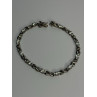 Beautiful 925 Sterling Silver CZ Bracelet Length 7 Inch