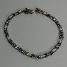 Beautiful 925 Sterling Silver CZ Bracelet Length 7 Inch