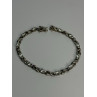 Beautiful 925 Sterling Silver CZ Bracelet Length 7 Inch