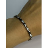 Beautiful 925 Sterling Silver CZ Bracelet Length 7 Inch