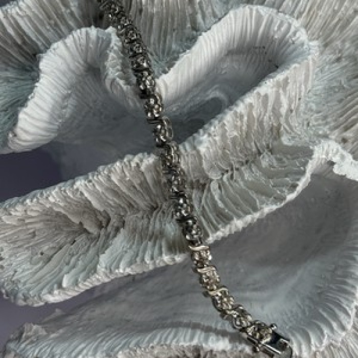 925 Sterling Silver Bracelet Length 7.5 Inch
