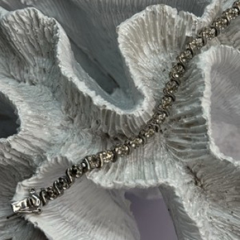 925 Sterling Silver Bracelet Length 7.5 Inch