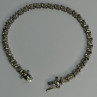 925 Sterling Silver Bracelet Length 7.5 Inch