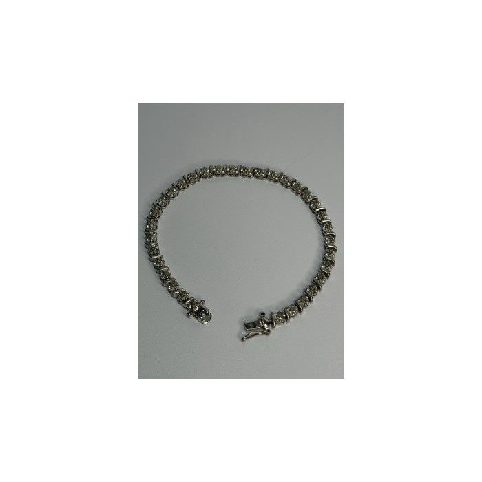 925 Sterling Silver Bracelet Length 7.5 Inch