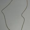 925 Sterling Silver Gold Plated Italy Chain Length 18 Inch