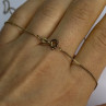 925 Sterling Silver Gold Plated Italy Chain Length 18 Inch