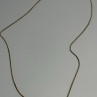 925 Sterling Silver Gold Plated Italy Chain Length 18 Inch