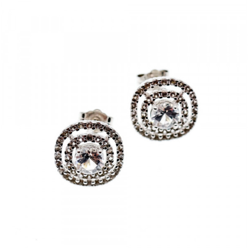 925 Sterling Silver CZ 