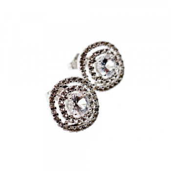 925 Sterling Silver CZ 