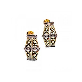 10K YELLOW & WHITE GOLD 