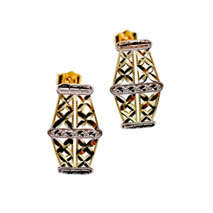 10K Yellow & White Gold 
