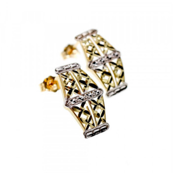 10K Yellow & White Gold 