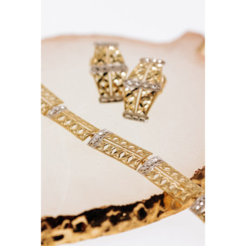 10K Yellow & White Gold 