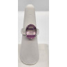 925 Sterling Silver Amethyst Ring Size 7