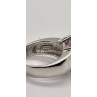 925 Sterling Silver Amethyst Ring Size 7