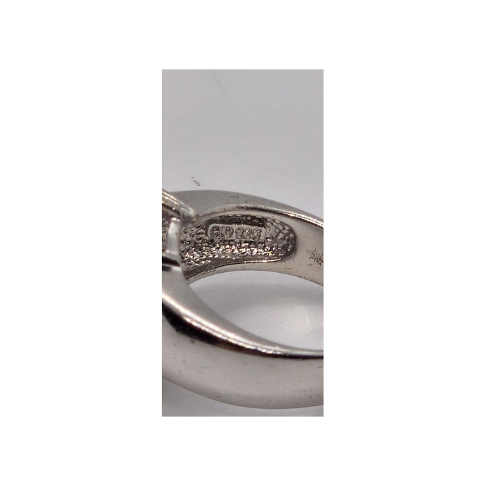 925 Sterling Silver Amethyst Ring Size 7