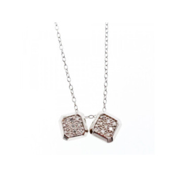 925 Sterling Silver CZ Necklace Pendant
