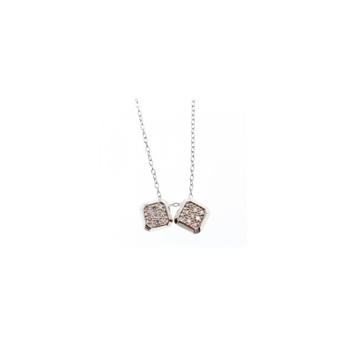 925 Sterling Silver CZ Necklace Pendant