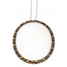 925 Sterling Silver Mother Of Pearl & Marcasites Chain With Pendant