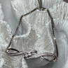 925 Sterling Silver CZ Bracelet Slider