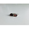 925 Sterling Silver Garnet Earrings
