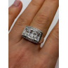 925 Sterling Silver CZ Ring Size 7