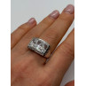 925 Sterling Silver CZ Ring Size 7
