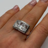 925 Sterling Silver CZ Ring Size 7