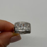 925 Sterling Silver CZ Ring Size 7
