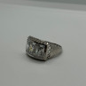 925 Sterling Silver CZ Ring Size 7