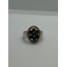 925 Sterling Silver Emerald Ring Size 6