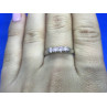 925 Sterling Silver Pink Quartz Ring Size 8