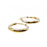 925 Sterling Silver Gold Plated (10K) Earrings