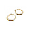 925 STERLING SILVER GOLD PLATED (10K)  EARRINGS